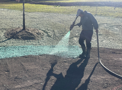 Hydromulching and civil earthworks